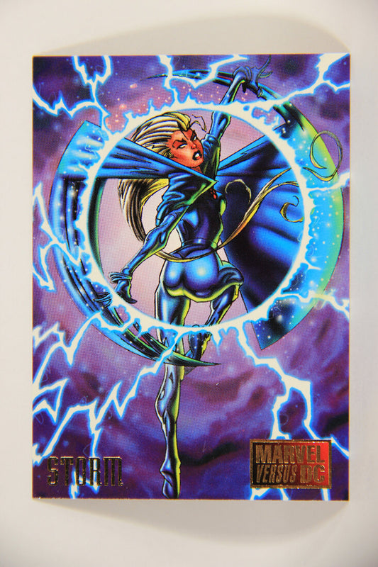 DC Versus Marvel Comics 1995 Trading Card #12 Storm ENG L012636