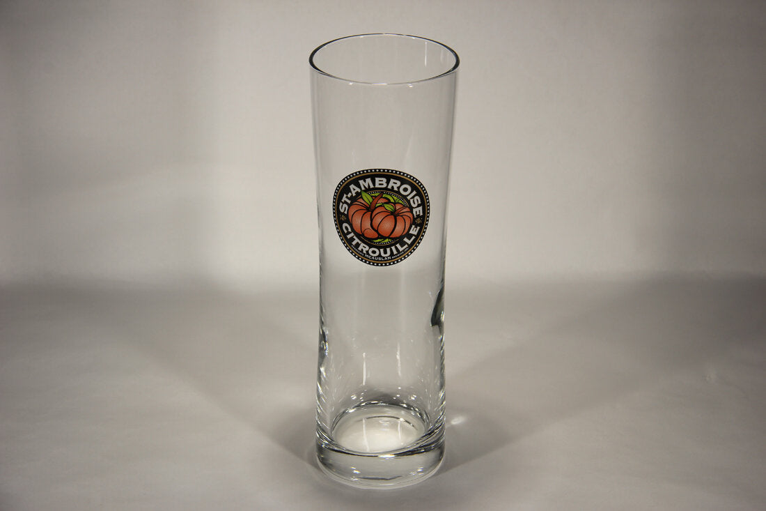 St Ambroise Stange Beer Glass Citrouille Pumpkin Canada Montreal L012948