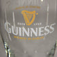 Guinness Beer Pint Glass Ireland Harp Logo Brewed In Dublin L012970