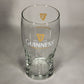 Guinness Beer Pint Glass Ireland Harp Logo Brewed In Dublin L012970