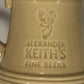 Alexander Keith's Beige Ceramic Beer Mug Canada Nova Scotia L012986