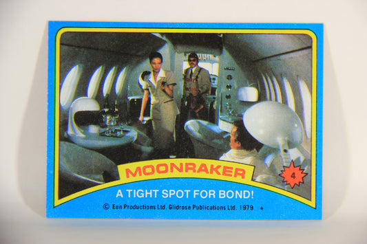 Moonraker James Bond 1979 Trading Card #4 A Tight Spot For Bond L013070