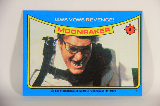 Moonraker James Bond 1979 Trading Card #8 Jaws Vows Revenge L013074