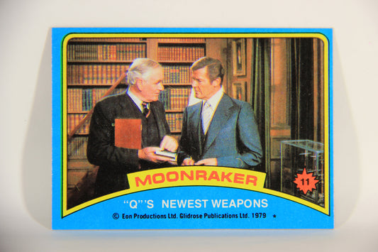 Moonraker James Bond 1979 Trading Card #11 Q's Newest Weapons L013077