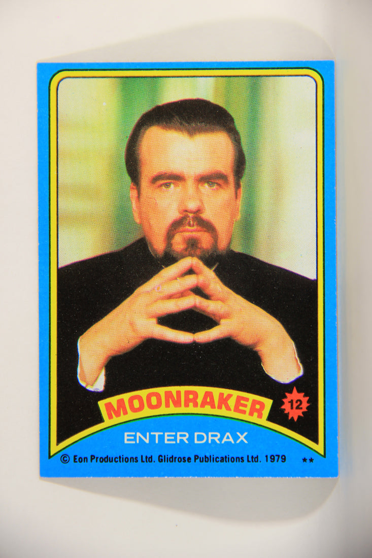 Moonraker James Bond 1979 Trading Card #12 Enter Drax L013078