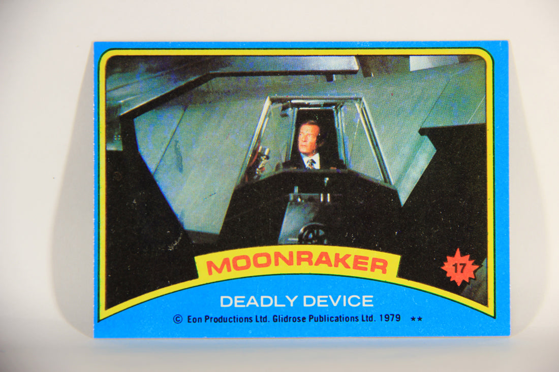 Moonraker James Bond 1979 Trading Card #17 Deadly Device L013083