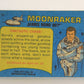 Moonraker James Bond 1979 Trading Card #21 Fantastic Chase L013087