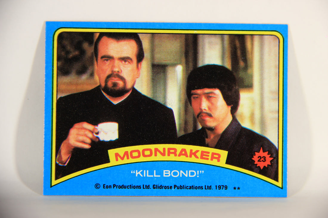 Moonraker James Bond 1979 Trading Card #23 Kill Bond L013089
