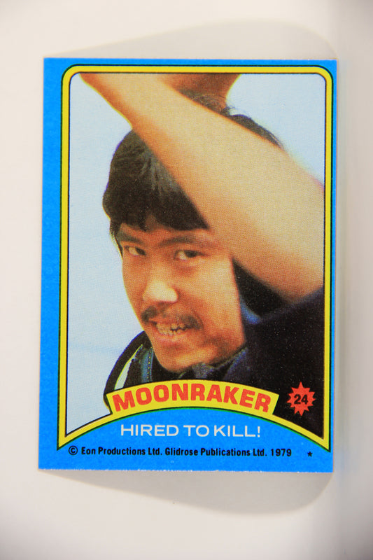 Moonraker James Bond 1979 Trading Card #24 Hired To Kill L013090