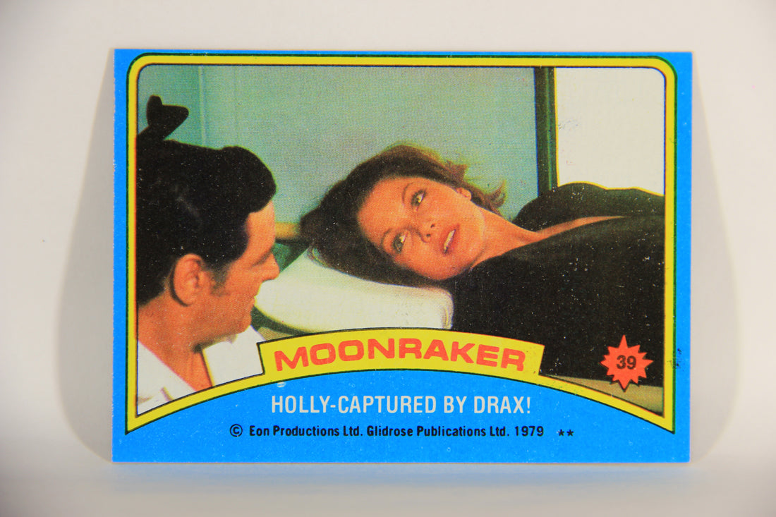 Moonraker James Bond 1979 Trading Card #39 Holly Captured By Drax L013105