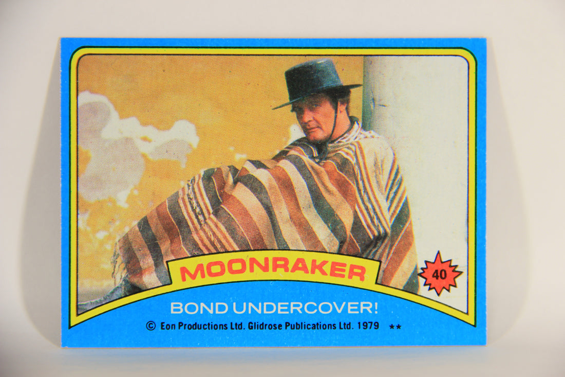 Moonraker James Bond 1979 Trading Card #40 Bond Undercover L013106