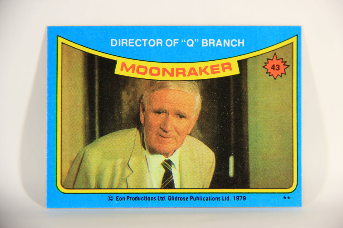 Moonraker James Bond 1979 Trading Card #43 Director Of Q Branch L013109