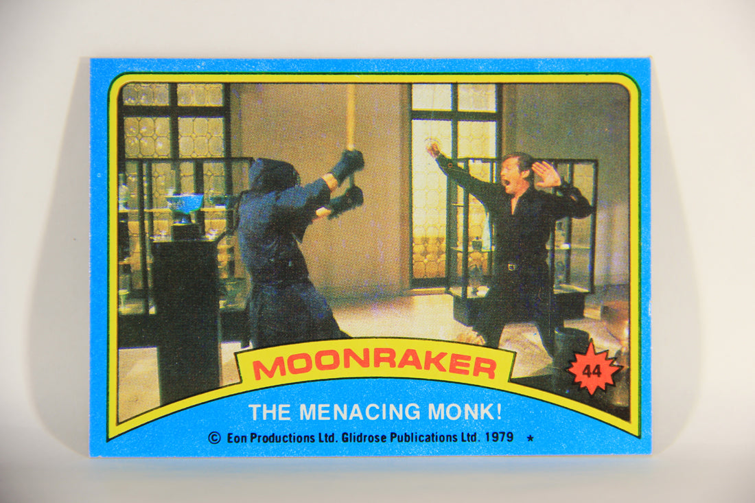 Moonraker James Bond 1979 Trading Card #44 The Menacing Monk L013110