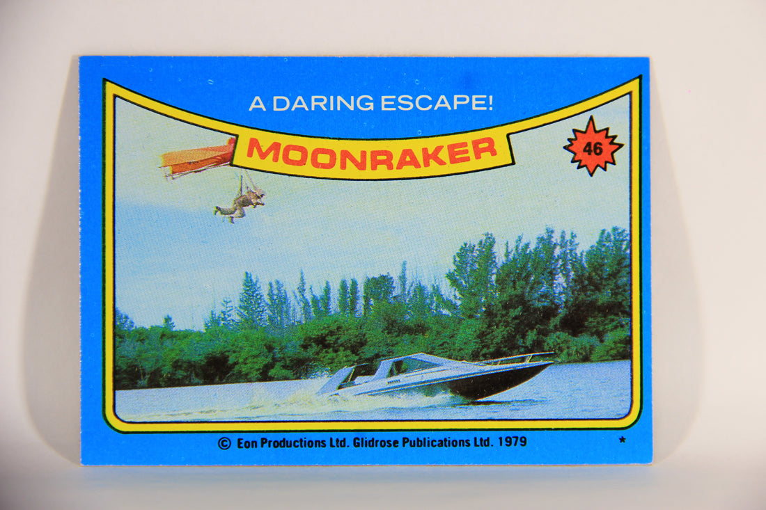 Moonraker James Bond 1979 Trading Card #46 A Daring Escape L013112