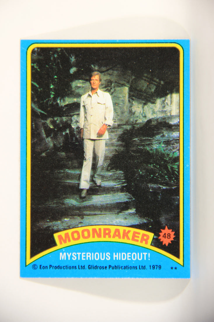 Moonraker James Bond 1979 Trading Card #48 Mysterious Hideout L013114