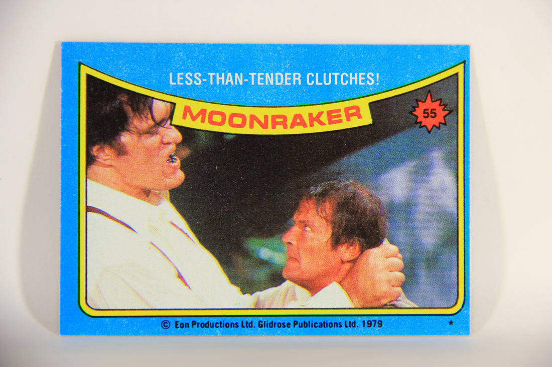 Moonraker James Bond 1979 Trading Card #55 Less-Than-Tender Clutches L013121