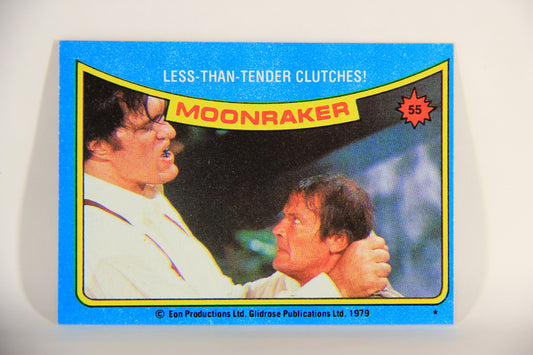 Moonraker James Bond 1979 Trading Card #55 Less-Than-Tender Clutches L013121