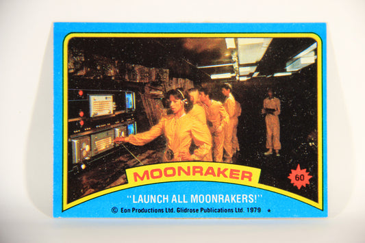 Moonraker James Bond 1979 Trading Card #60 Launch All Moonrakers L013126