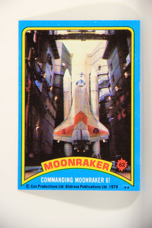 Moonraker James Bond 1979 Trading Card #62 Commanding Moonraker 6 L013128