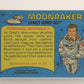Moonraker James Bond 1979 Trading Card #62 Commanding Moonraker 6 L013128