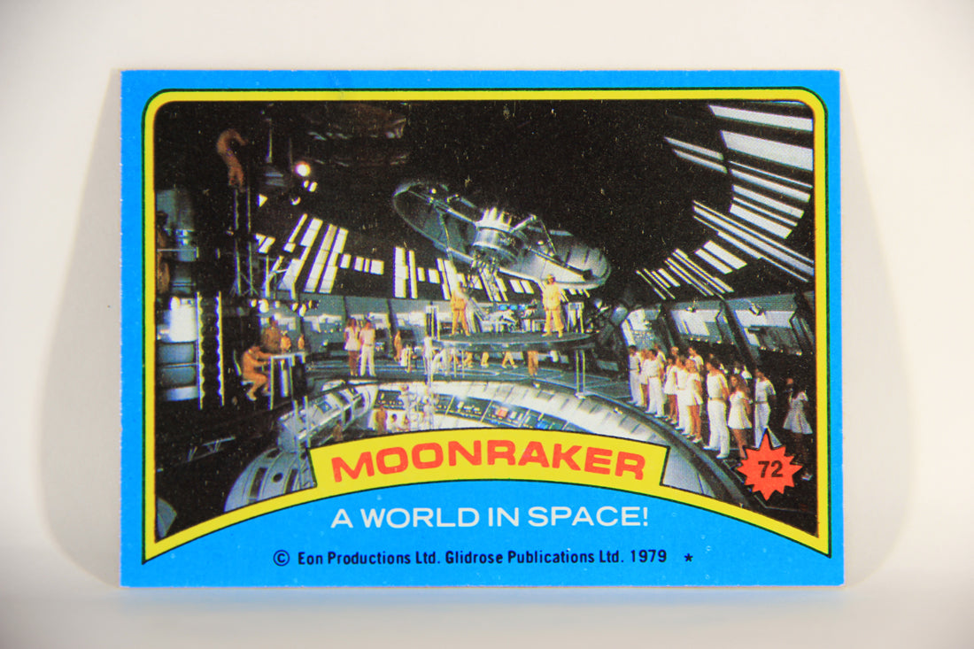 Moonraker James Bond 1979 Trading Card #72 A World In Space L013138