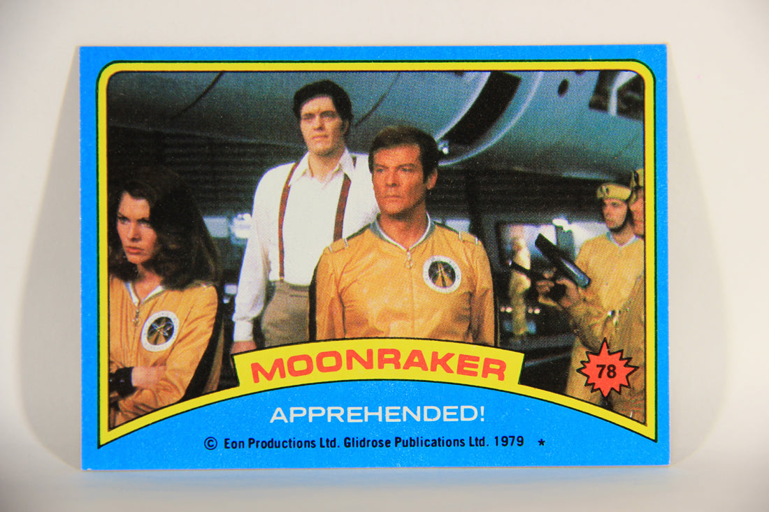 Moonraker James Bond 1979 Trading Card #78 Apprehended L013144