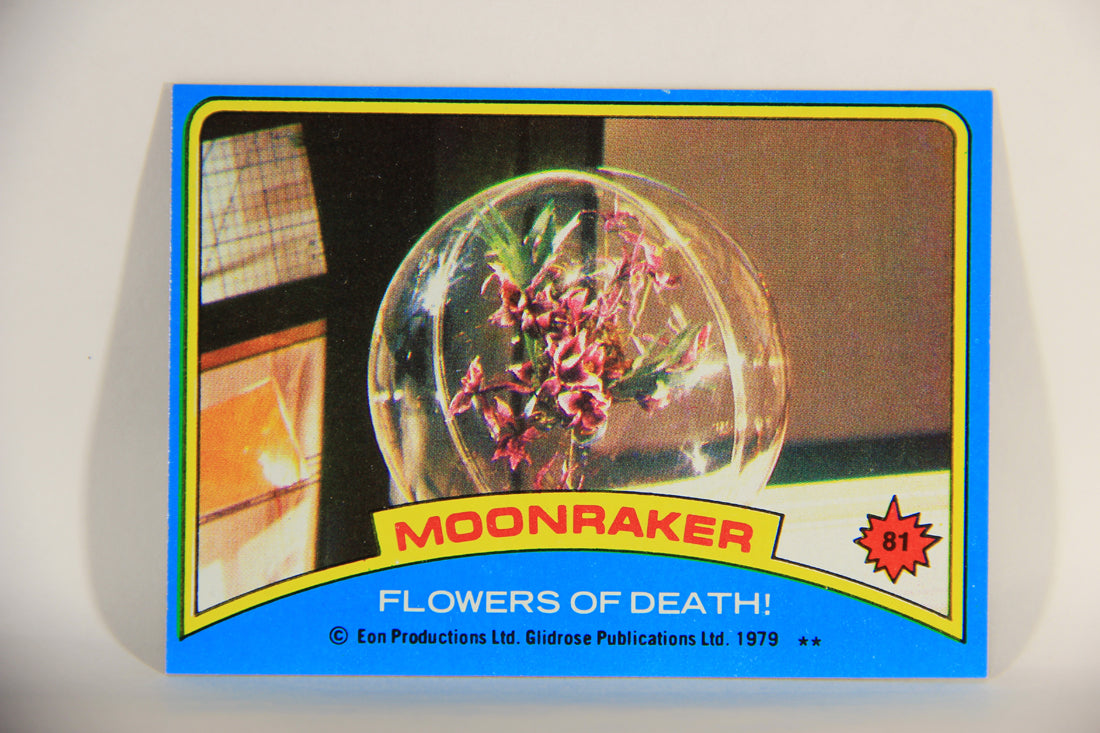 Moonraker James Bond 1979 Trading Card #81 Flowers Of Death L013147