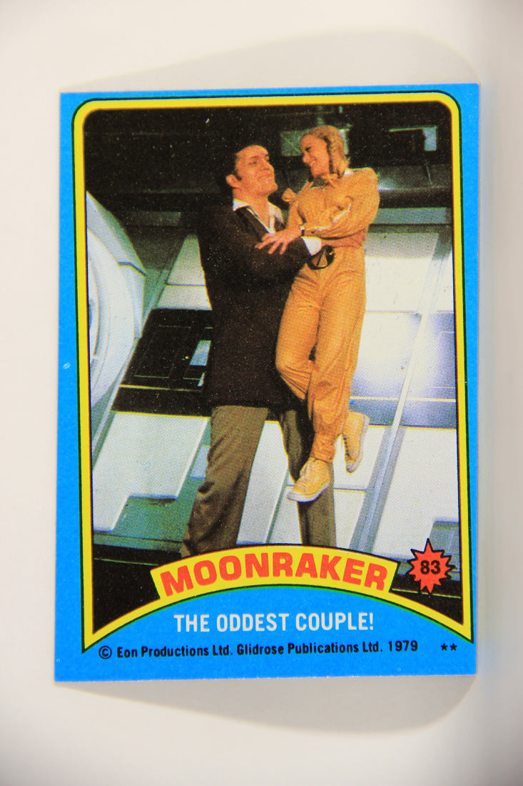 Moonraker James Bond 1979 Trading Card #83 The Oddest Couple L013149