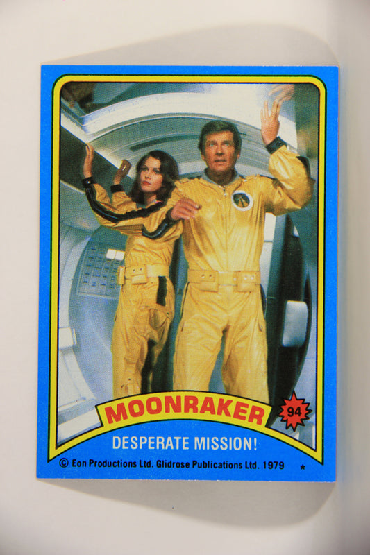 Moonraker James Bond 1979 Trading Card #94 Desperate Mission L013160