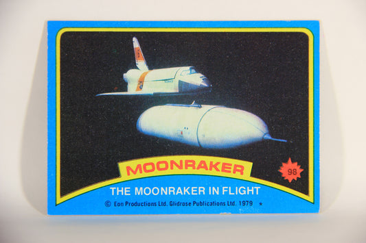 Moonraker James Bond 1979 Trading Card #98 The Moonraker In Flight L013164