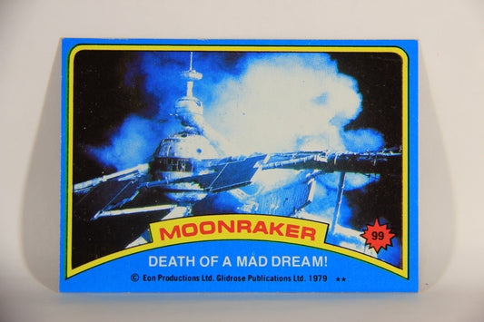 Moonraker James Bond 1979 Trading Card #99 Death Of A Mad Dream L013165