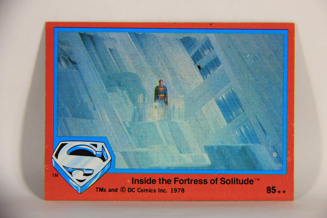 Superman The Movie 1978 Trading Card #85 Inside The Fortress Of Solitude L013173