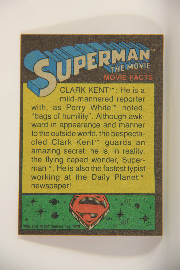 Superman The Movie 1978 Trading Card #116 The One-And-Only Lois Lane L013204