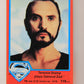 Superman The Movie 1978 Trading Card #119 Terence Stamp Plays General Zod L013207