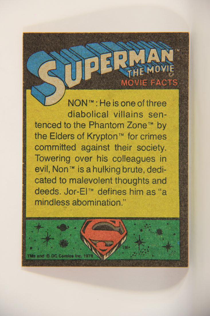 Superman The Movie 1978 Trading Card #125 Cub Reporter Jimmy Olsen L013213