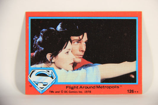 Superman The Movie 1978 Trading Card #126 Flight Around Metropolis L013214
