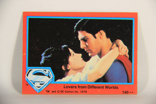 Superman The Movie 1978 Trading Card #140 Lovers From Different Worlds L013228