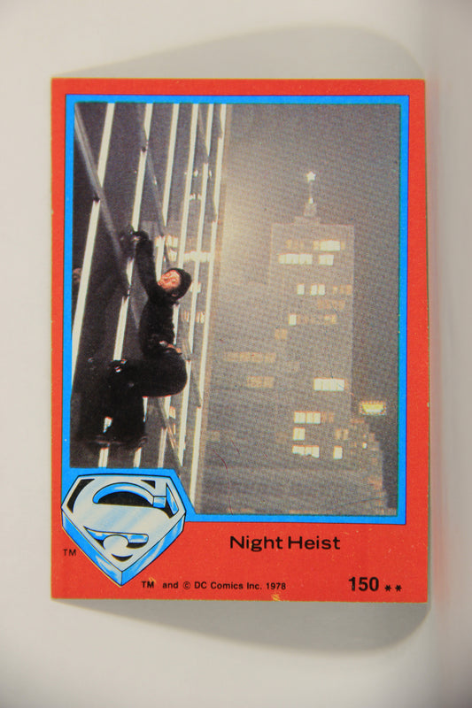 Superman The Movie 1978 Trading Card #150 Night Heist L013238