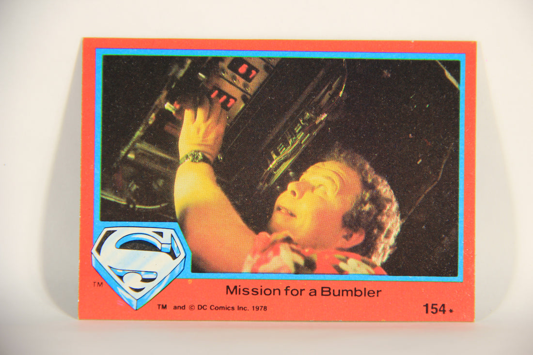 Superman The Movie 1978 Trading Card #154 Mission For A Bumbler L013242