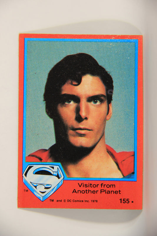 Superman The Movie 1978 Trading Card #155 Visitor From Another Planet L013243