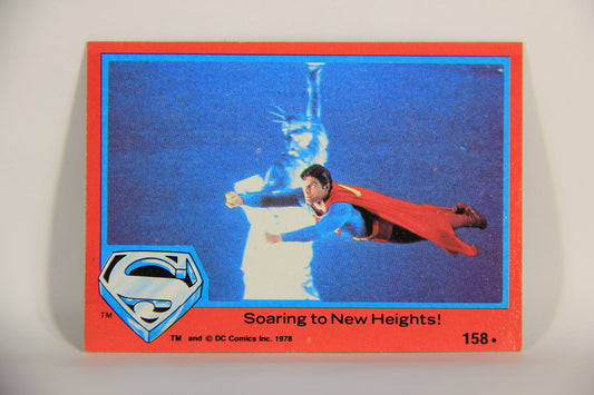 Superman The Movie 1978 Trading Card #158 Soaring To New Heights L013246