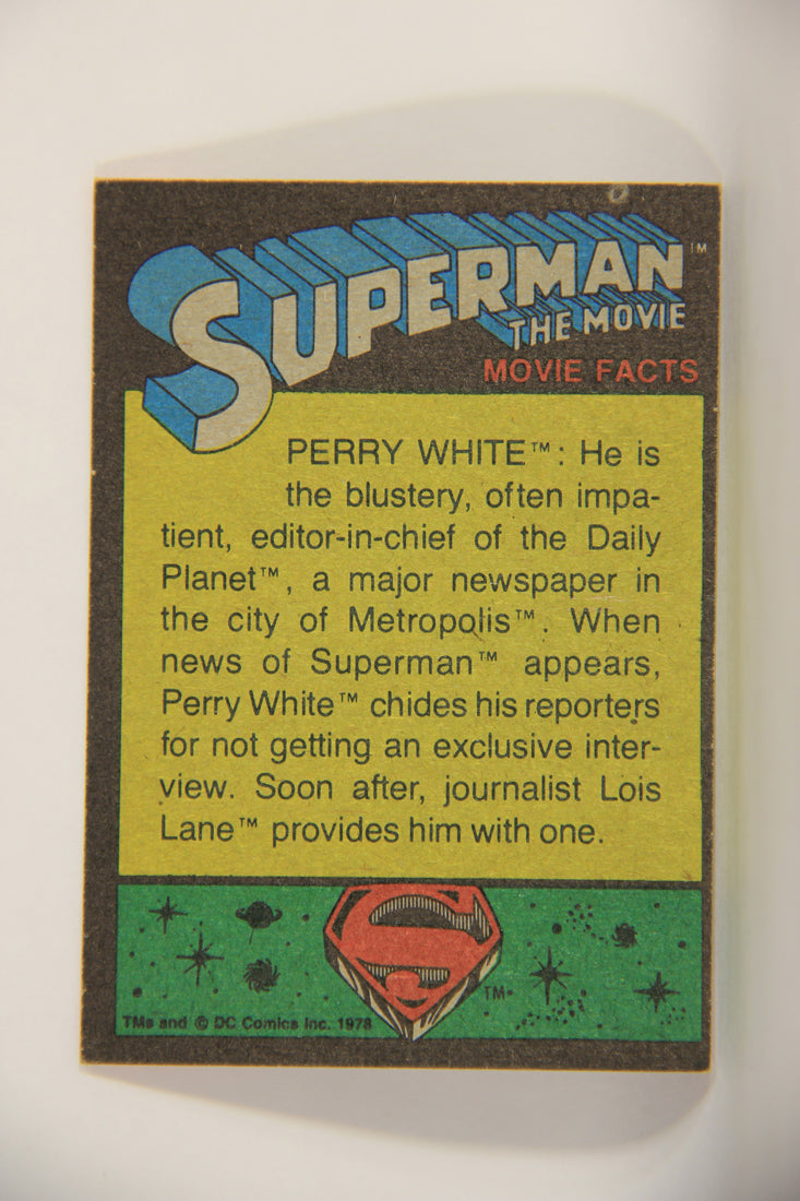 Superman The Movie 1978 Trading Card #159 Copter Atop The Daily Planet L013247