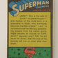 Superman The Movie 1978 Card #161 How Did You Know The Exact Contents Of My Purse L013249