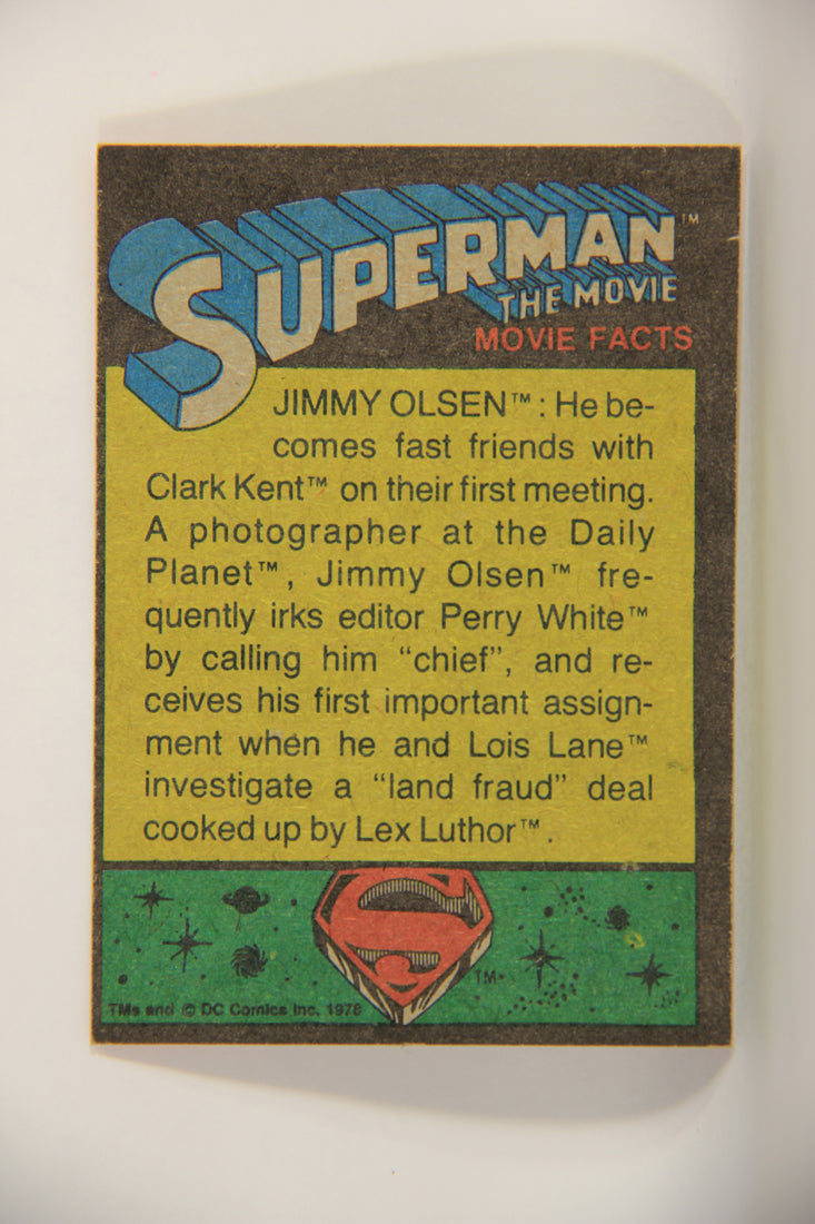 Superman The Movie 1978 Card #163 On His Way To The Lair Of Lex Luthor L013251