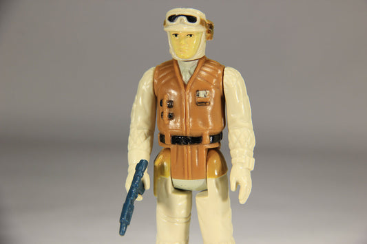 Star Wars Rebel Soldier 1980 ESB Figure Pale Face Hong Kong COO II-1b Unitoy L013355