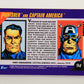1992 Marvel Universe Series 3 Trading Card #94 Punisher And Captain America ENG L013449