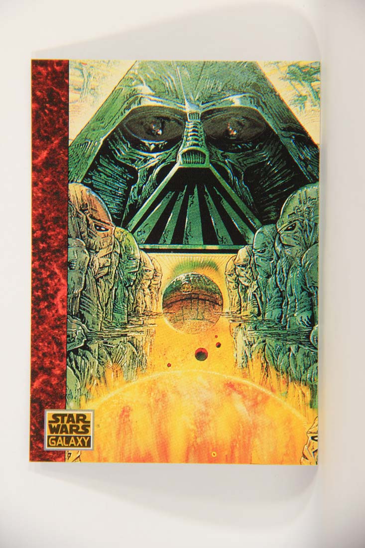 Star Wars Galaxy 1993 Topps Card #57 A Highly Stylized Artwork ENG L013508