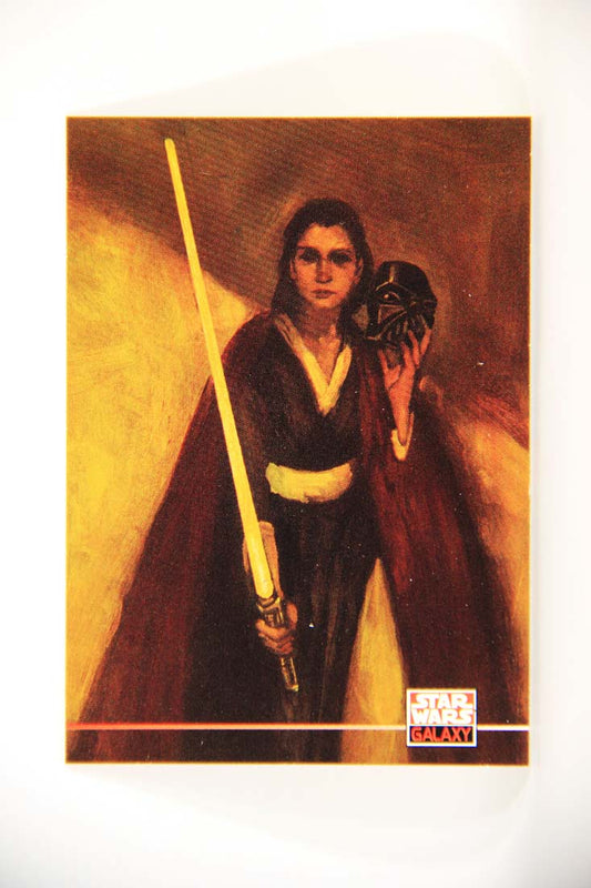 Star Wars Galaxy 1994 Topps Card #244 Princess Leia Artwork ENG L013536