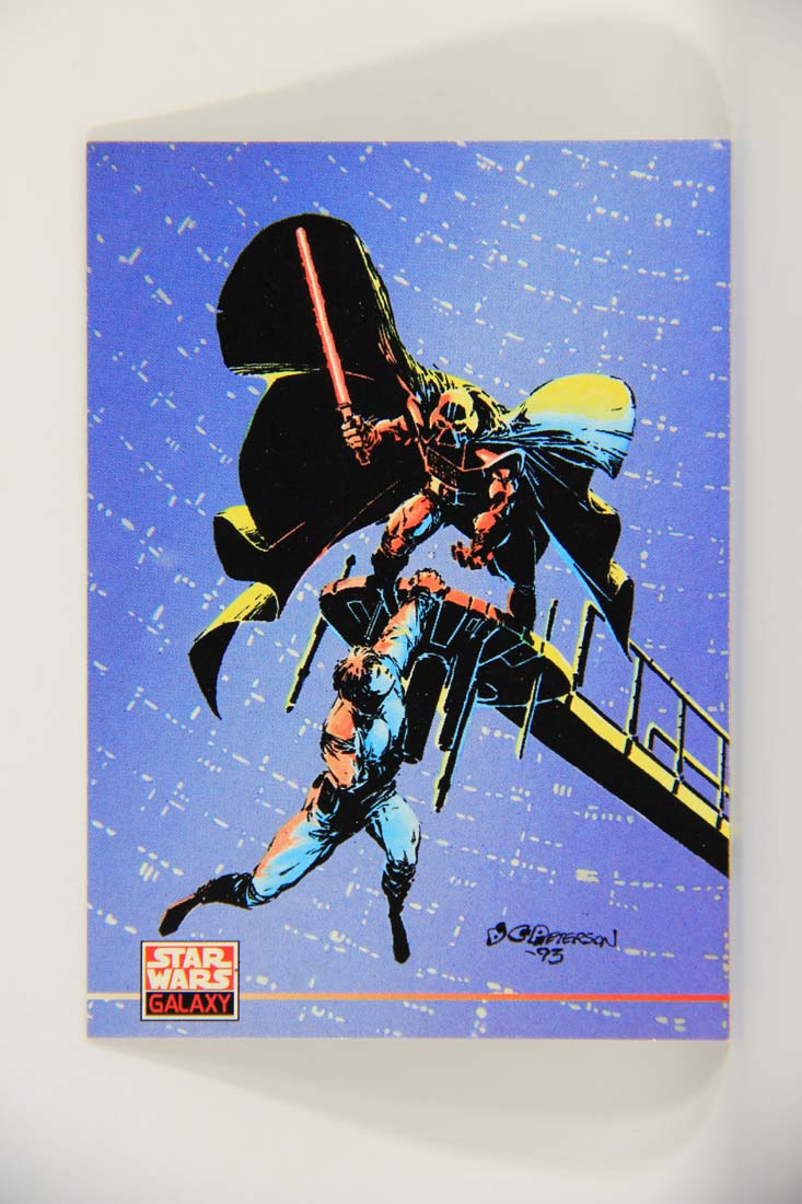 Star Wars Galaxy 1994 Topps Card #260 Revelation ESB Artwork ENG L013541