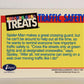 Marvel Superheroes Treats Spider-Man 1991 Vintage Impel Trading Card ENG L013831